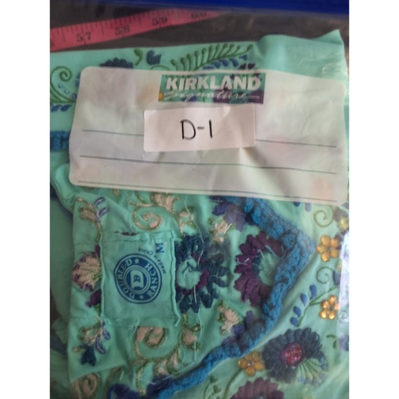 Double D Ranch Women M Short Sleeve T-Shirt Embroidered & Beaded Western Boho - Picture 8 of 8